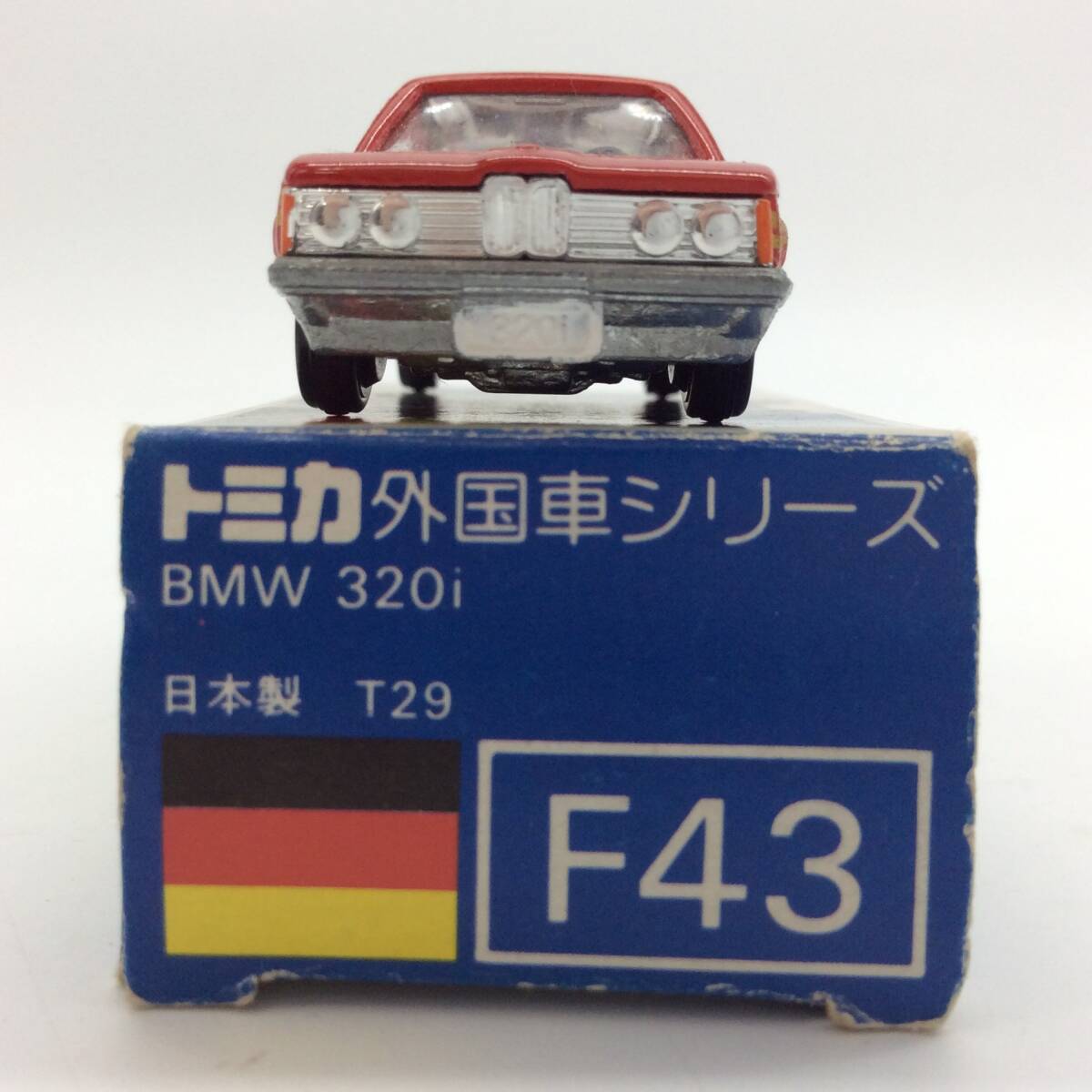 ＃9050 青箱トミカ外国車シリーズ F43 BMW 320i 箱付 の画像6