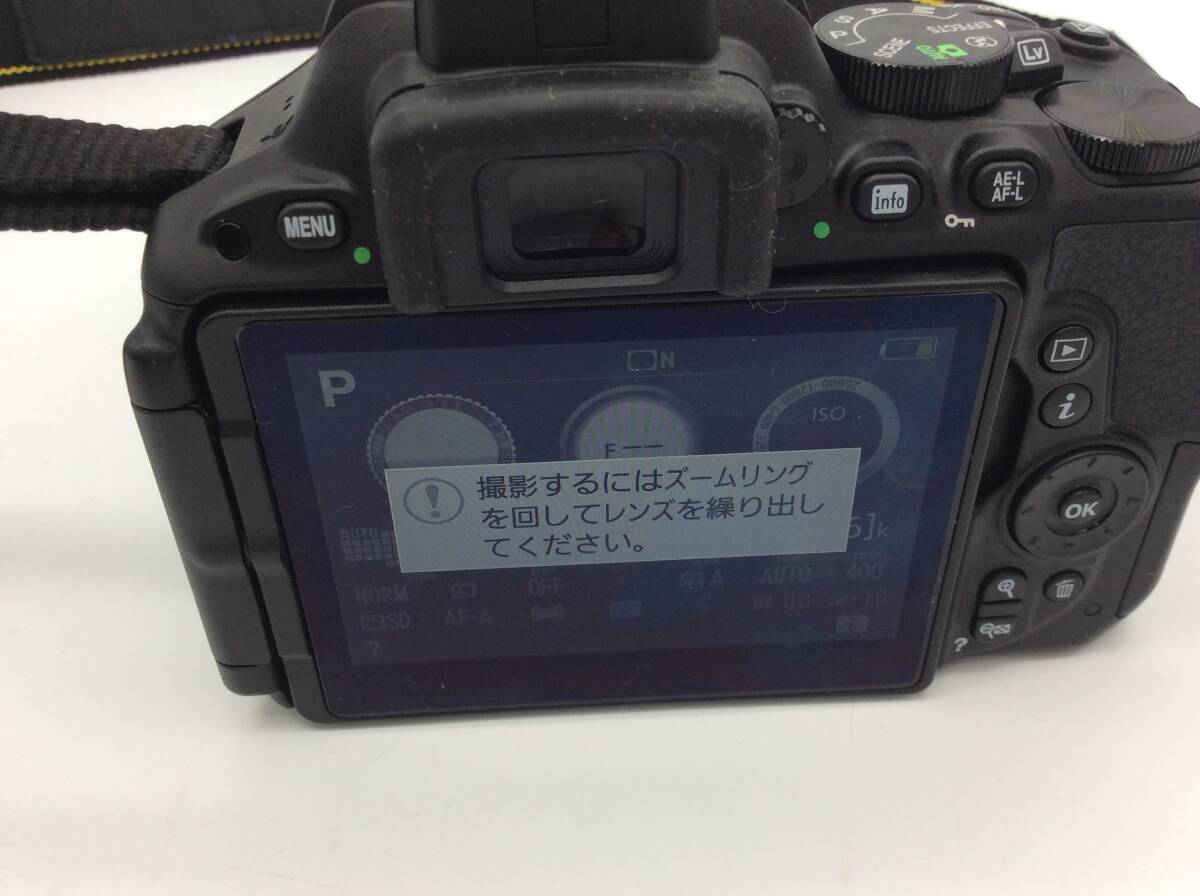 ＃4461 Nikon ニコン D5500 ブラックボディ デジタル一眼レフカメラ + AF-S DX NIKKOR 18-55mm F/3.5-5.6 GII VR レンズ 動作確認済み_画像7