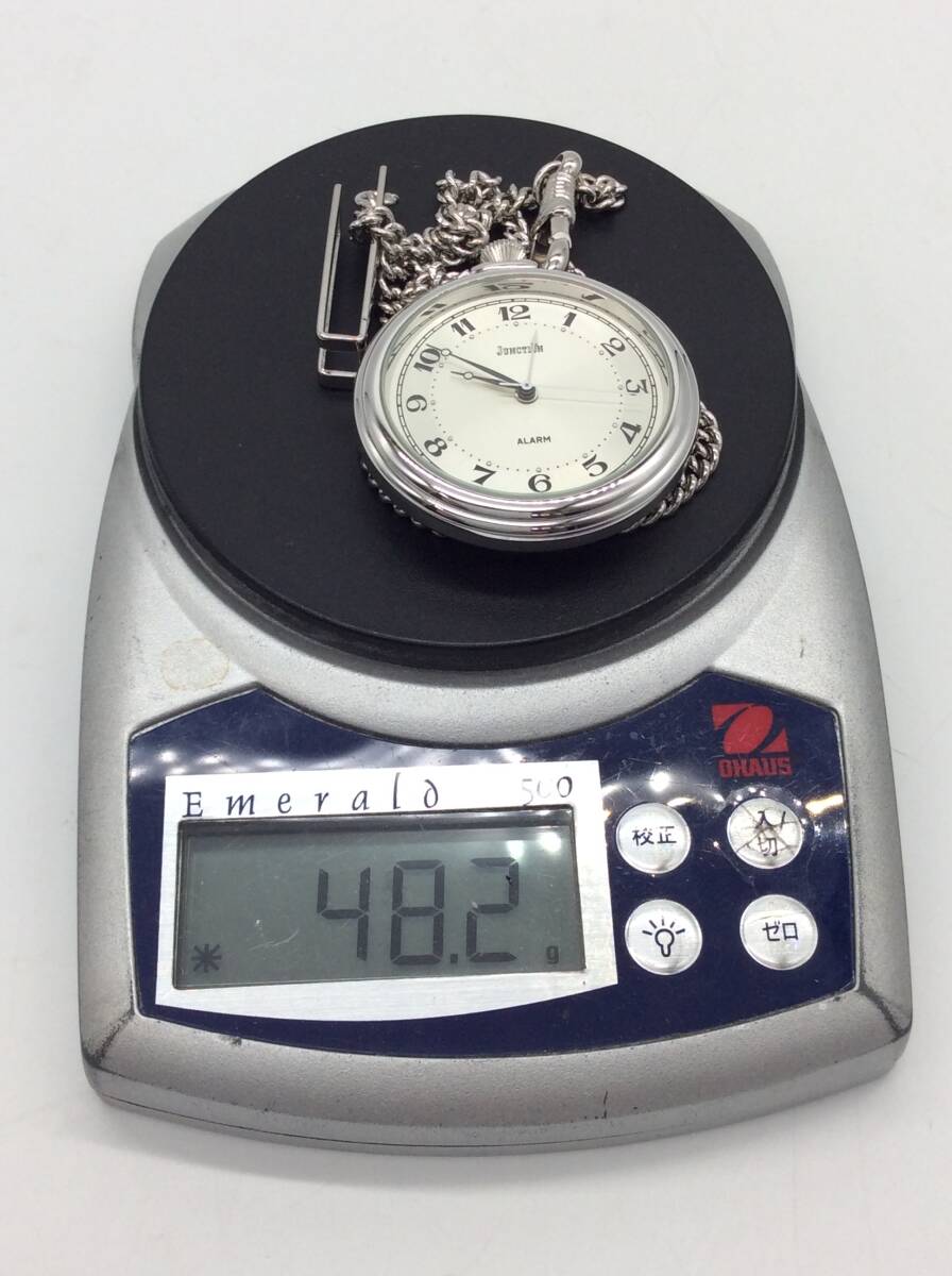 #1444 CITIZEN/ Citizen VEGA 6A70-L02435 JUNCTION ALARM карманные часы серебряный кварц Vintage Junk 