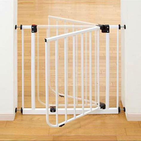 [ unused storage goods ] Japan childcare baby z gate white ( installation width 73~90cm) baby z gate 1.2.3 baby fence enhancing frame 1 pcs attaching 