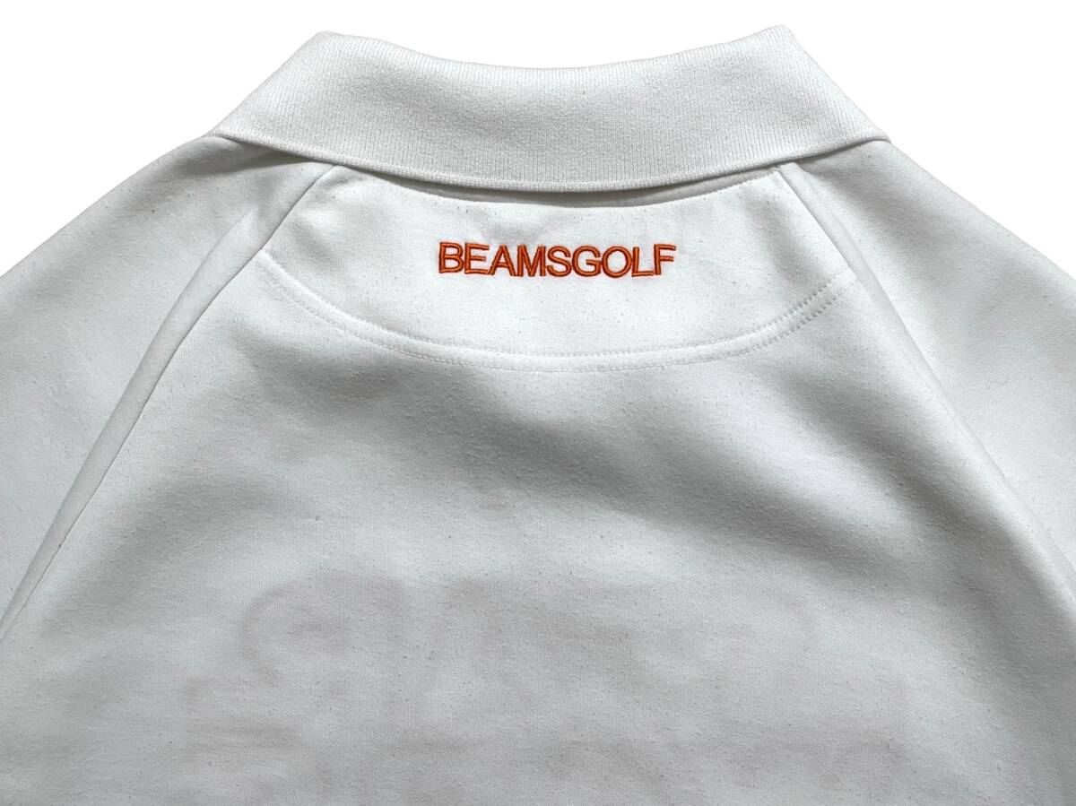 ビームス ゴルフ BEAMS GOLF STARWARS スターウォーズ ロゴ ポロシャツ メンズ XL ホワイト オレンジ_画像5