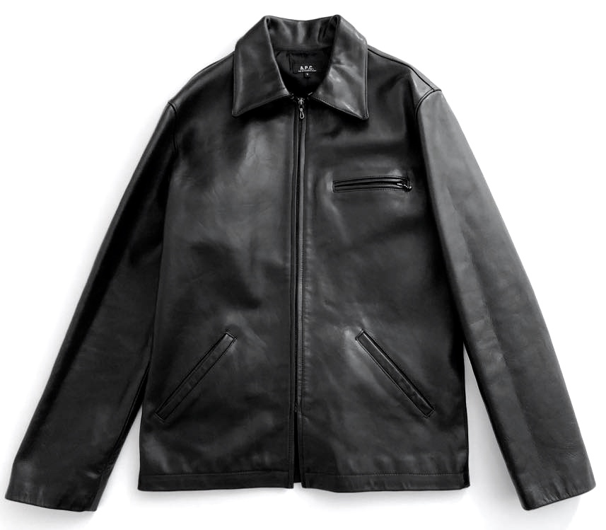 在庫有】 A.P.C. アーペーセー レザージャケット asakusa.sub.jp