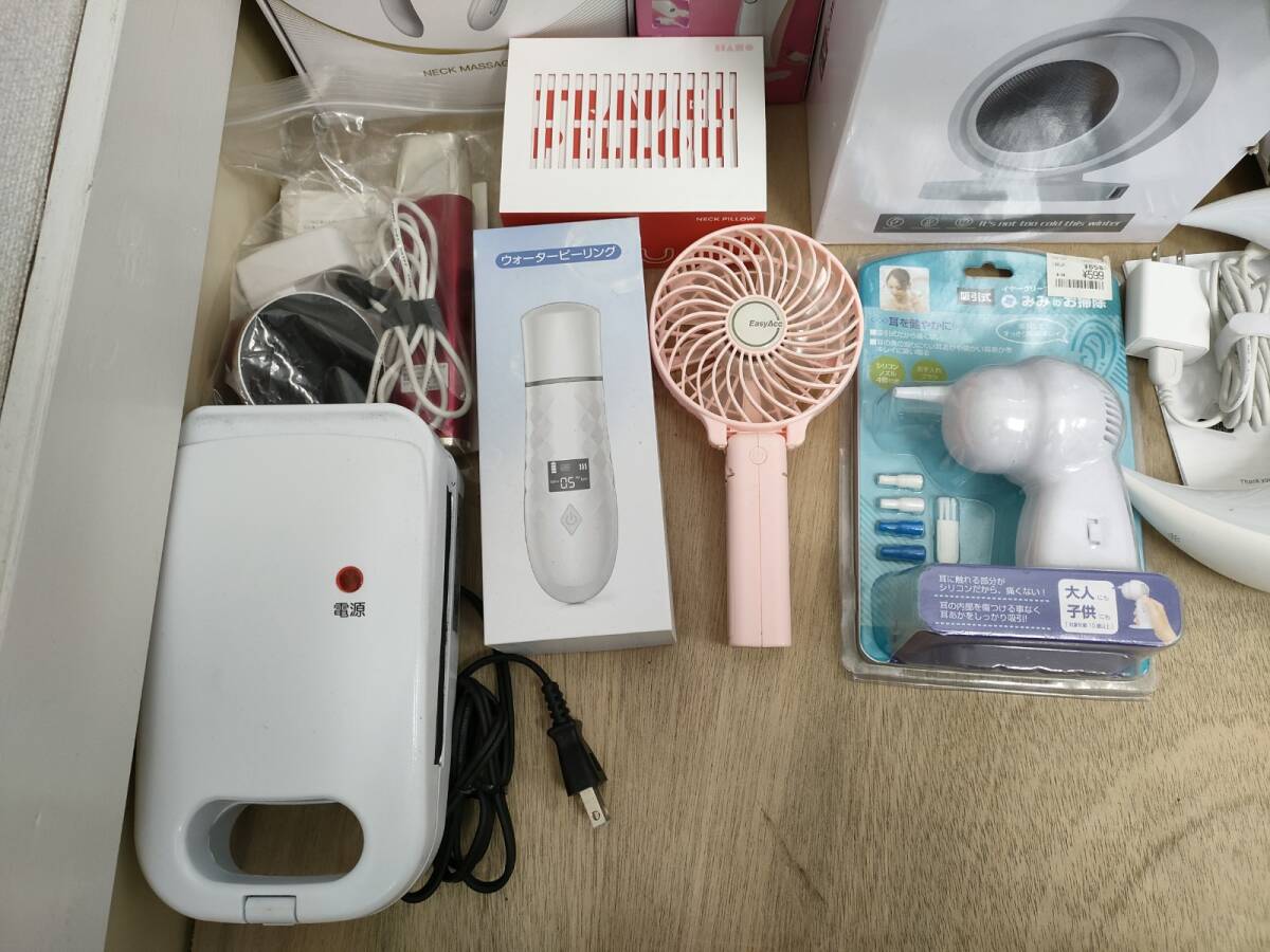  electrical appliances together shaver nails dryer yakiniku machine iron beauty vessel sharpener etc. not yet inspection goods 