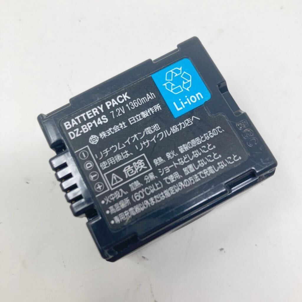 中古HITACHI 日立 DZ-ACS1 充電器 バッテリーパック DZ-BP14S セット 11051610_画像8