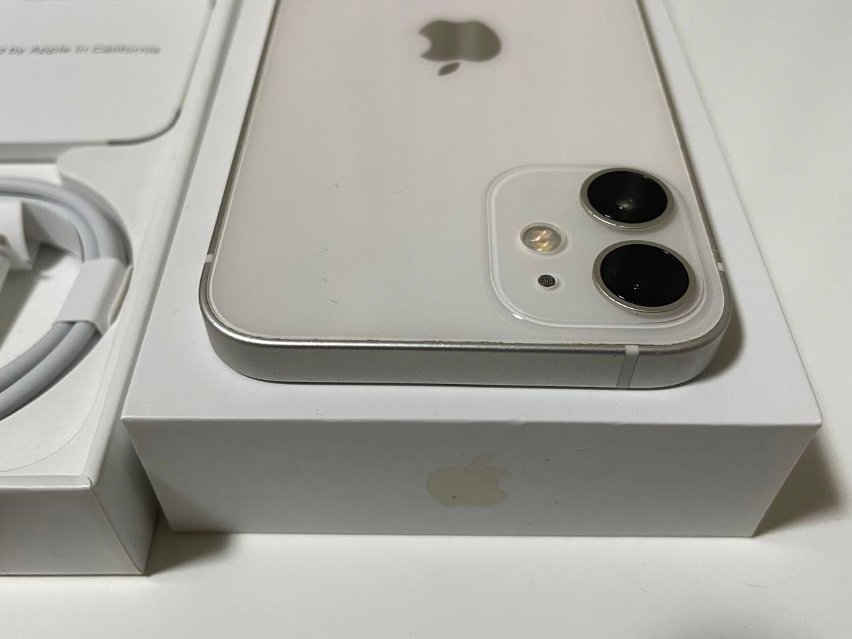 iPhone12mini  64GB 白　SIMフリー　バッテリー78%