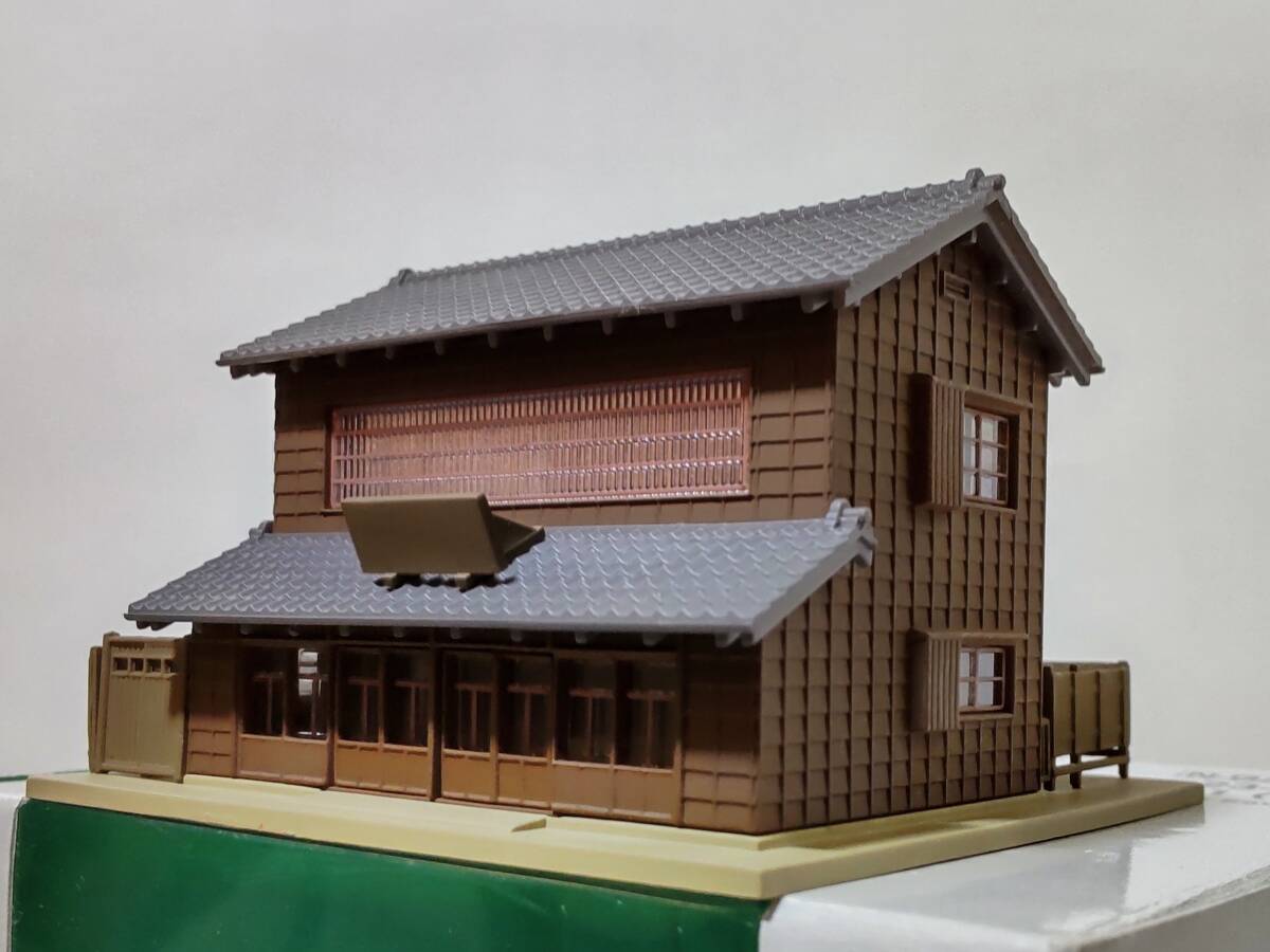 KATO　Dio Town　出桁造りの商店　出桁造りの角店　計２点　未使用【中古品】_画像7