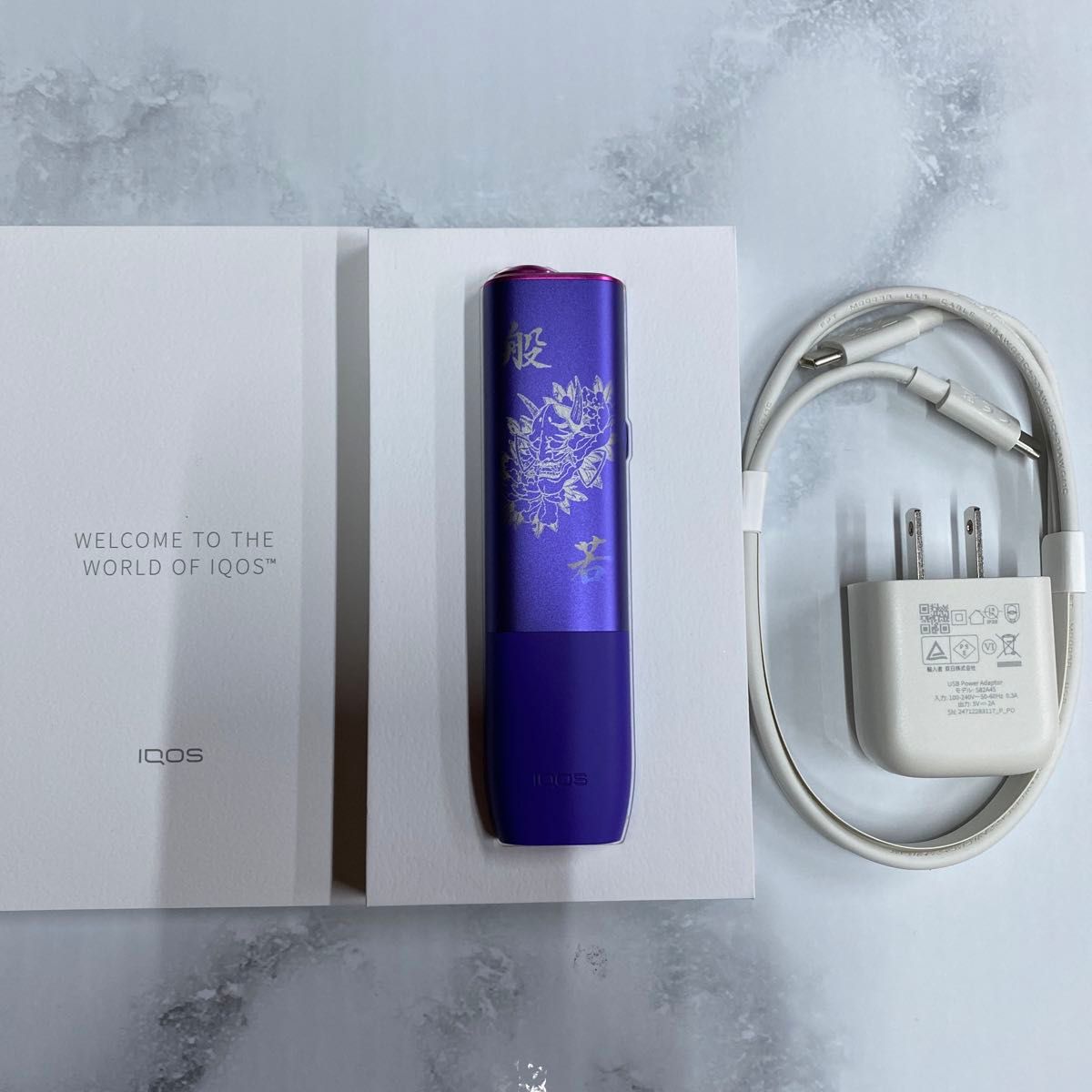 iQOS ILUMA ONE アイコス イルマ ワン 両面 レーザー加工 般若 iQOS ILUMA ONE アイコス イルマ ワン 両面 レーザー加工 般若