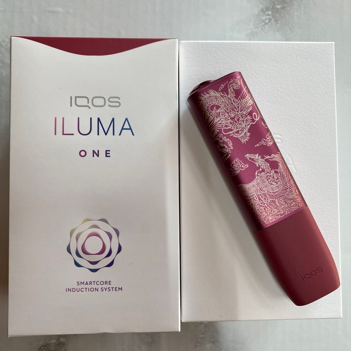 iQOS ILUMA ONE アイコス イルマ ワン 両面 レーザー加工 般若 iQOS ILUMA ONE アイコス イルマ ワン 両面 レーザー加工 般若
