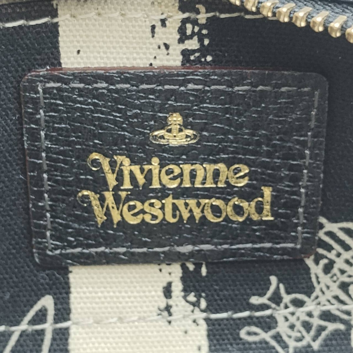 Vivienne Westwood　ヴィヴィアンウエストウッド　ポーチ　化粧　小物入れ　メモ１２☆_画像10