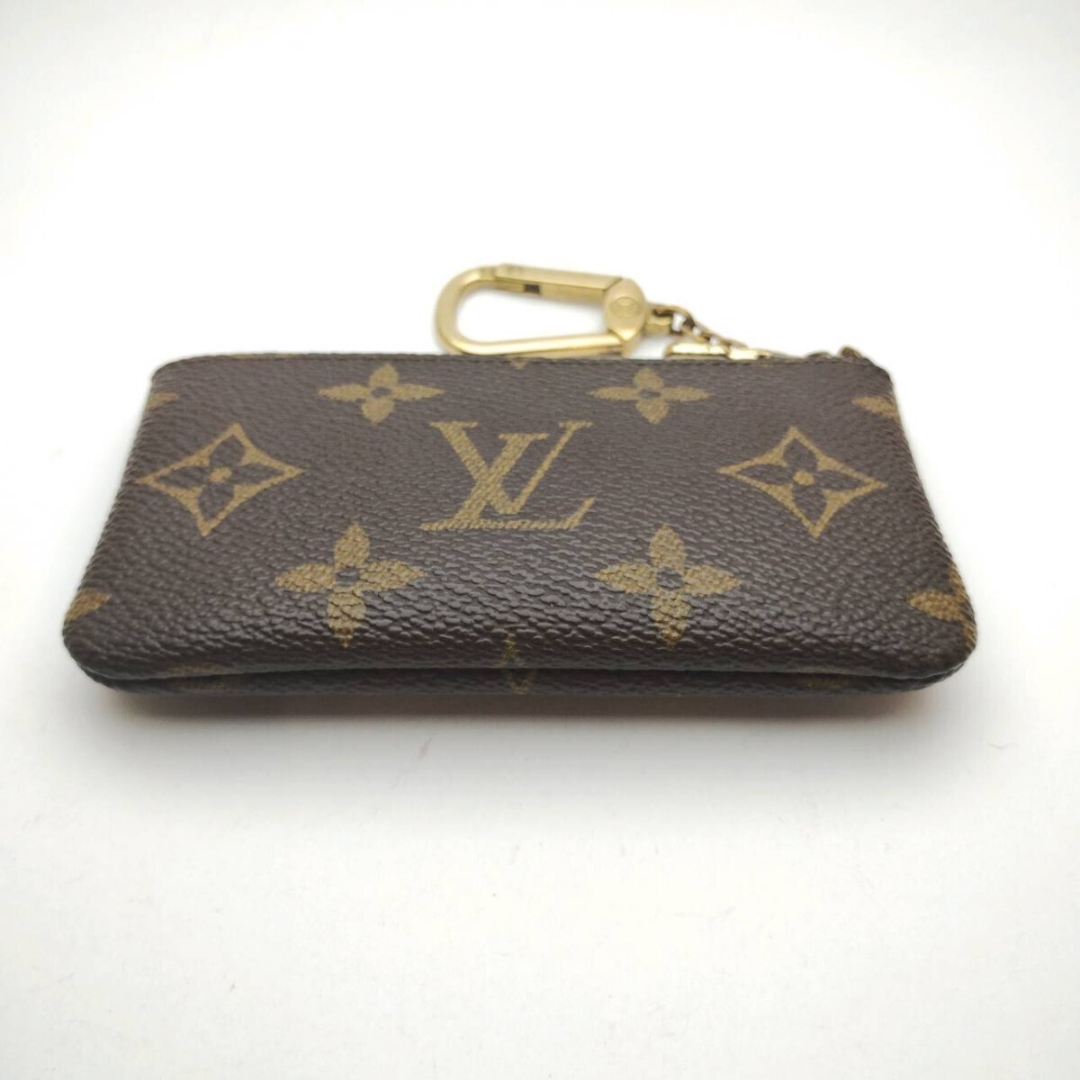 ルイヴィトン　LOUISVUITTON　ポシェットクレ　モノグラム　コインケース　小銭入れ　箱付き　メモ２☆_画像5