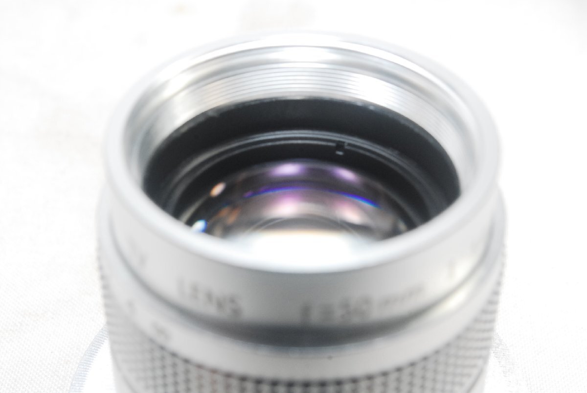 ★新品未使用品★Panasonic パナソニック OLYMPUS オリンパス マイクロフォーサーズ CCTV 50mm F1.4 Cマウント m4/3 マニュアルレンズ SIL_画像7