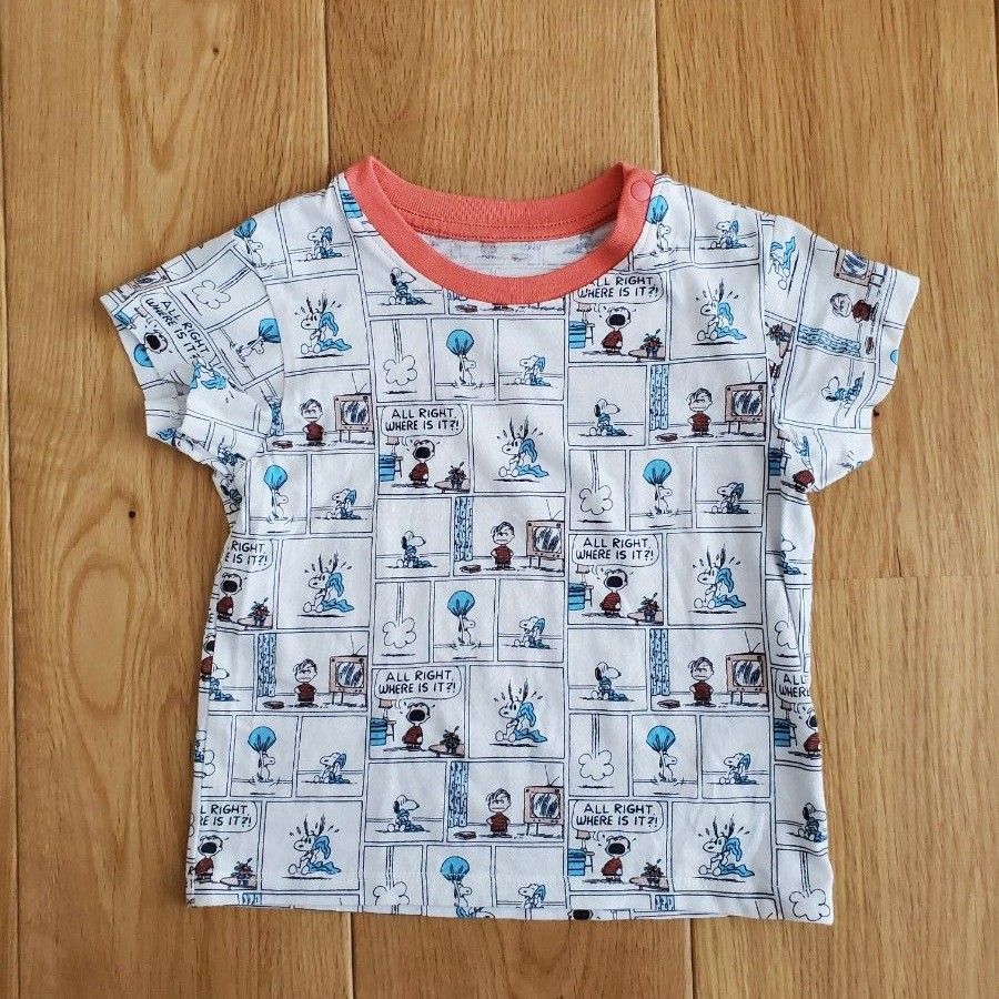 ユニクロ　Tシャツ 2枚　サイズ80 半袖 Tシャツ 幼児用