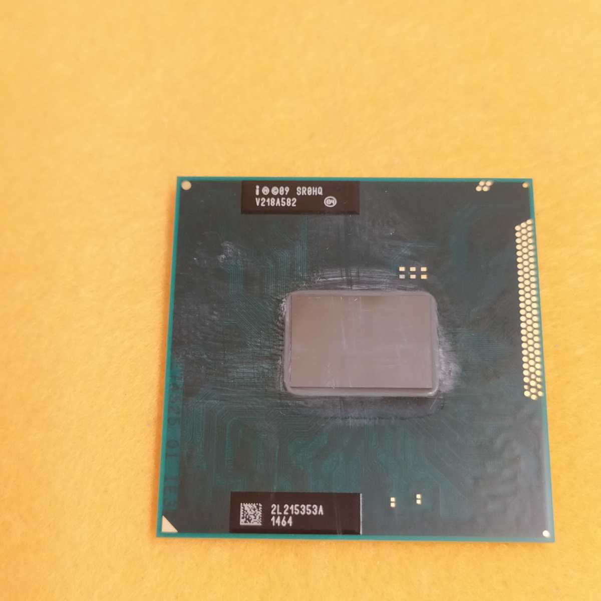 岐阜 即日 送料120円~ ★ノート用 CPU Intel Celeron B820 1.7Ghz SR0HQ ★確認済 CD053_画像2