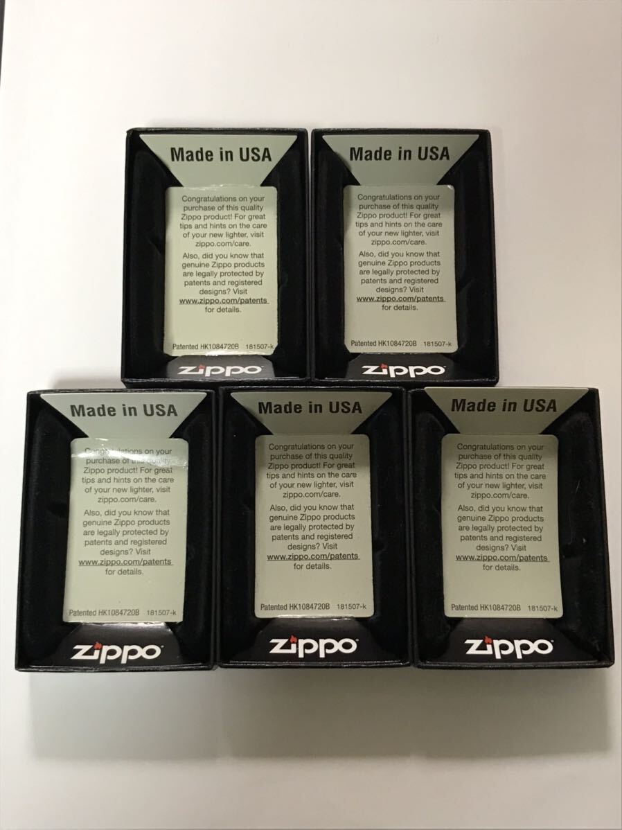 送料無料 zippo 空き箱 紙ケース 5点_画像2