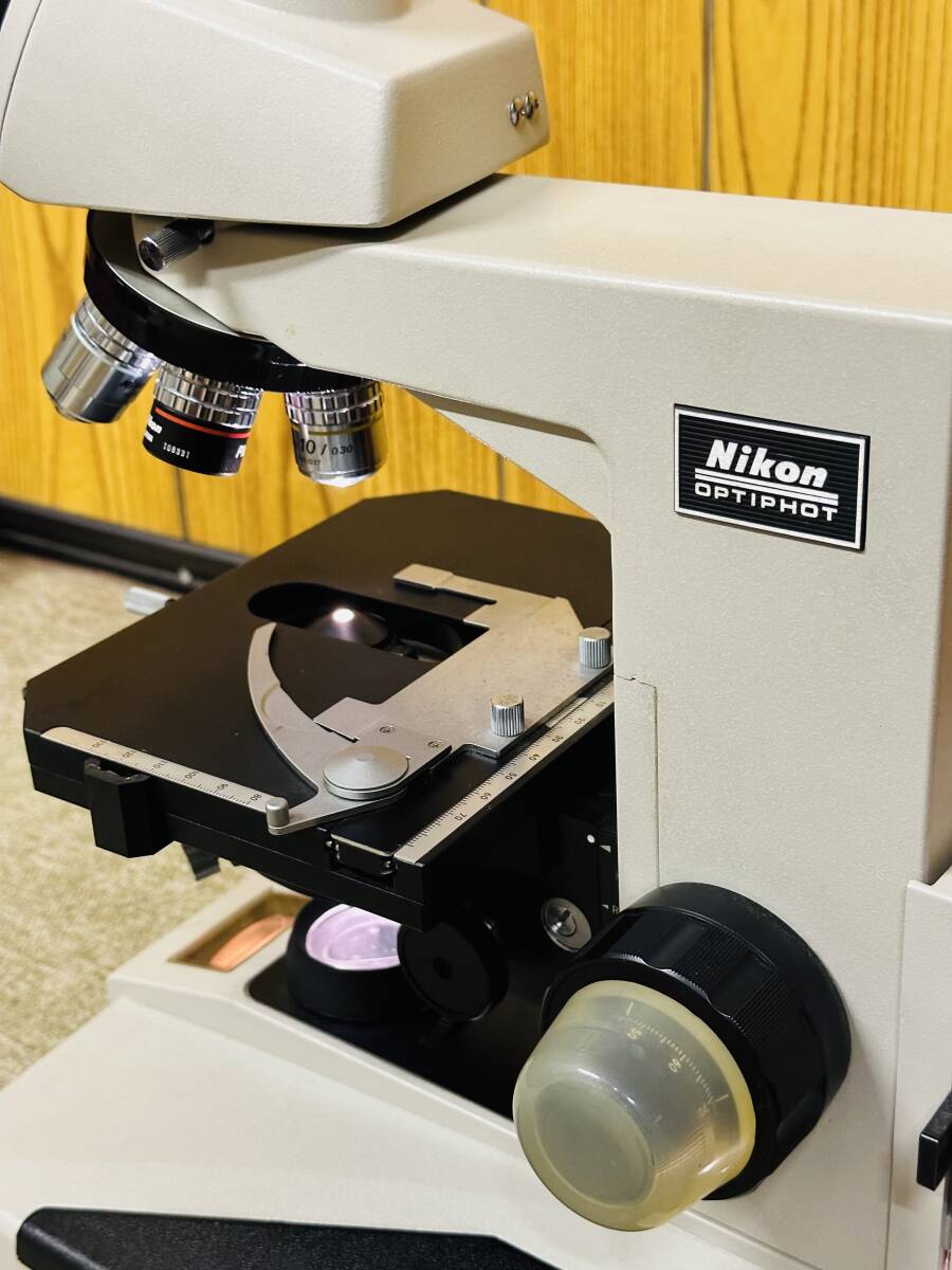 Nikon OPTIPHOT デジタル生物顕微鏡（Tv レンズ C-0.6x および Coolpix MCD レンズ付き）_画像2