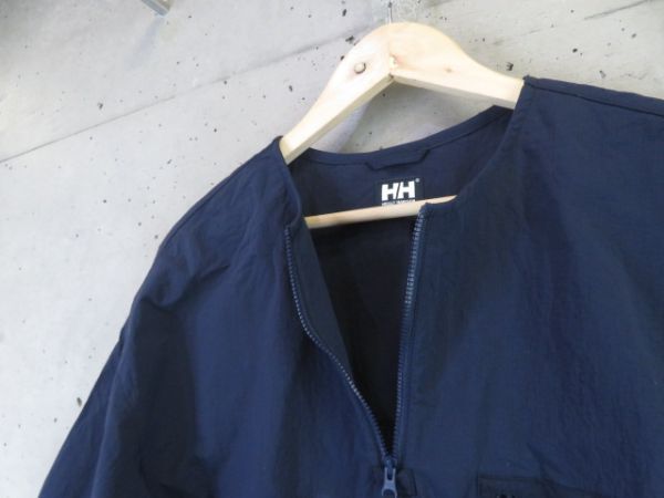 6050b13◆人気です◆HELLY HANSEN ヘリーハンセン アンヒビアスハーフジップティー 半袖アウトドアジャケット S/マウンテンパーカー/シェルの画像4