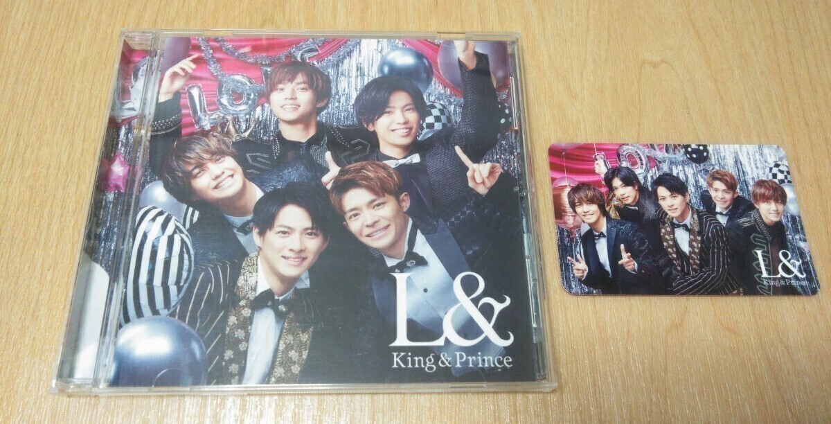 King＆Prince L＆ 通常盤 CD 2ndアルバム/カード付き 平野紫耀 永瀬廉 高橋海人 岸優太 神宮寺勇太_画像1