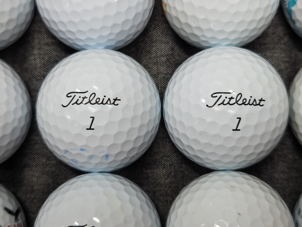 ロストボール  Titleistタイトリスト  PROV1【2021年、2023年】ホワイト 50個の画像1