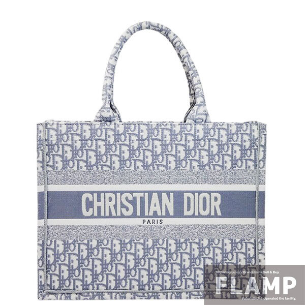 Christian Dior クリスチャン ディオール オブリーク ブックトート ミディアム トロッター柄 トートバッグ【中古】_画像1