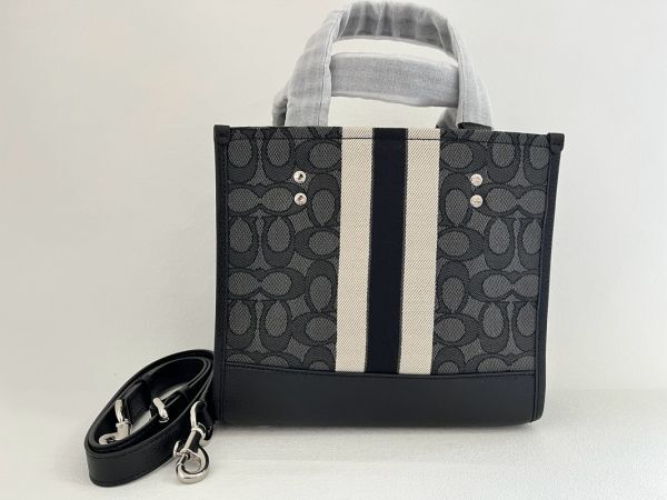  Coach COACH handbag shoulder bag 2WAY lady's Jaguar do black smoked storage bag attaching new goods unused 