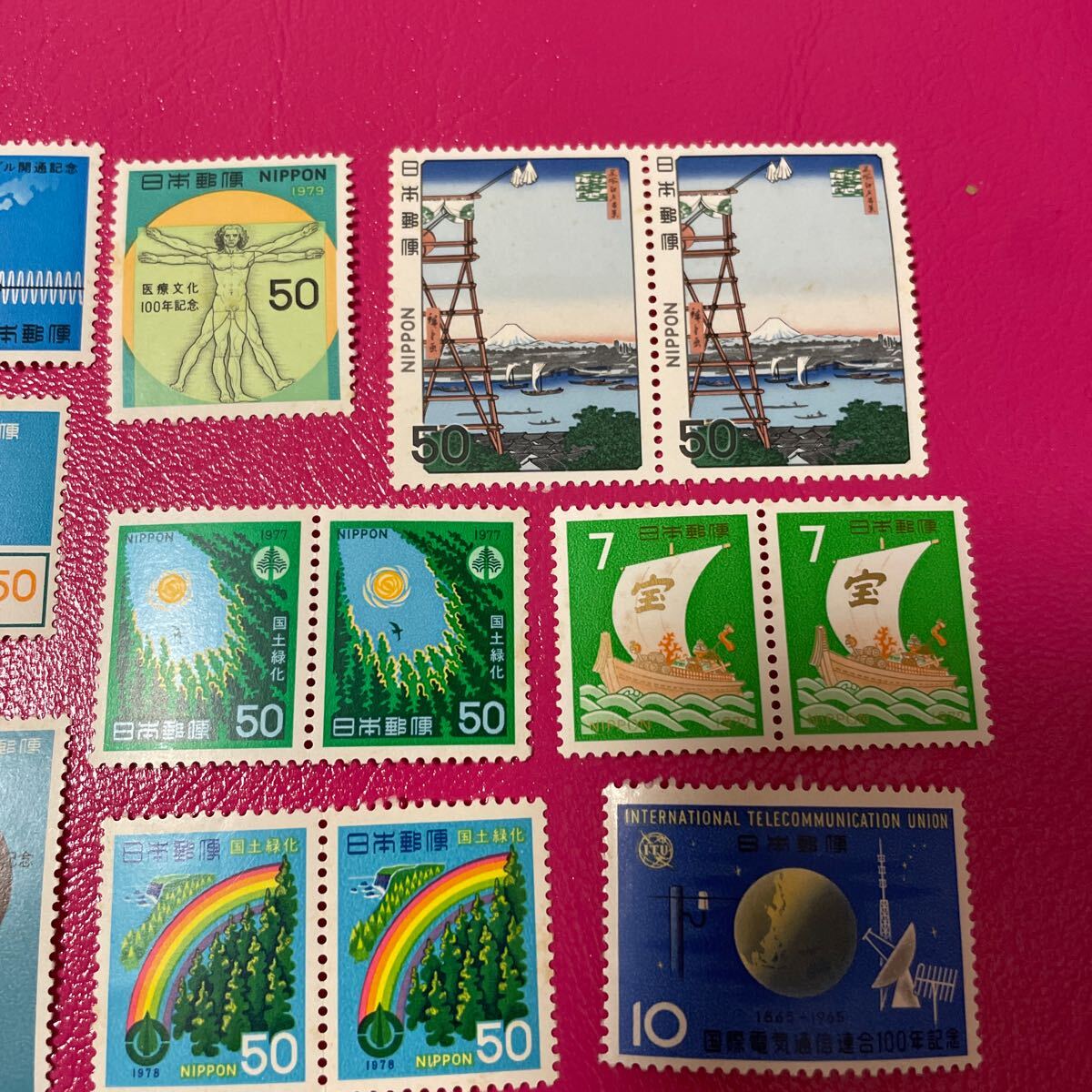 未使用 日本切手 記念切手 32枚 コレクション 送料無料_画像3