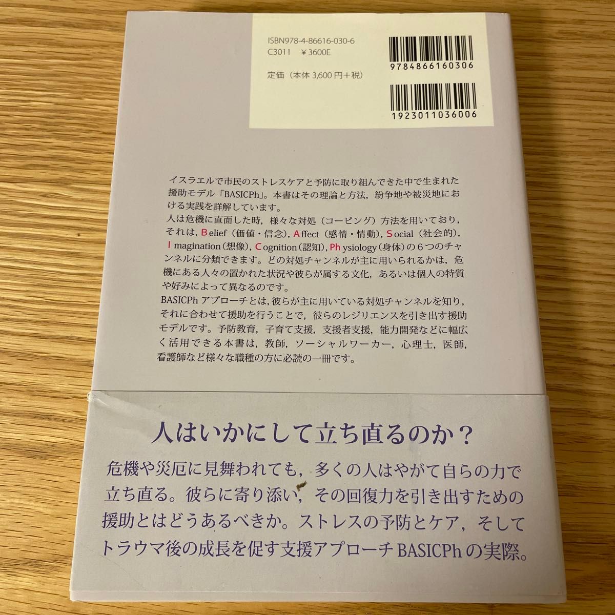 緊急支援のためのＢＡＳＩＣ　Ｐｈアプローチ　レジリエンスを引き出す６つの対処チャンネル 