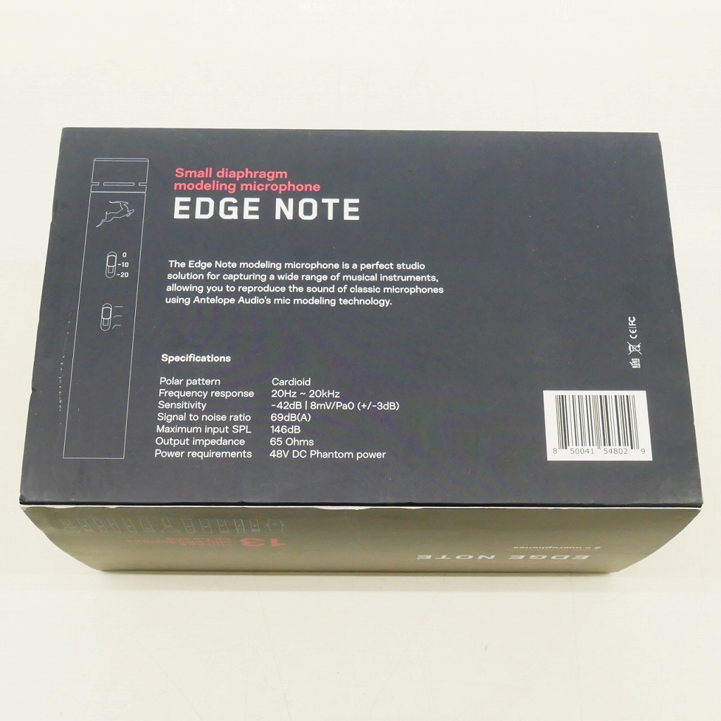 【未使用】 アンテロープオーディオ Antelope Audio コンデンサーマイク EDGE NOTE bundle_画像2