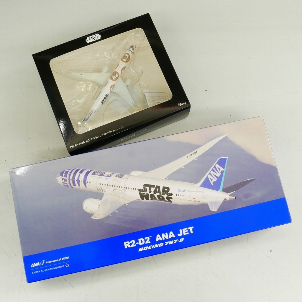 模型 ANA × STAR WARS BB-8 / R2-D2 ANA JET （BOEING 787-9）