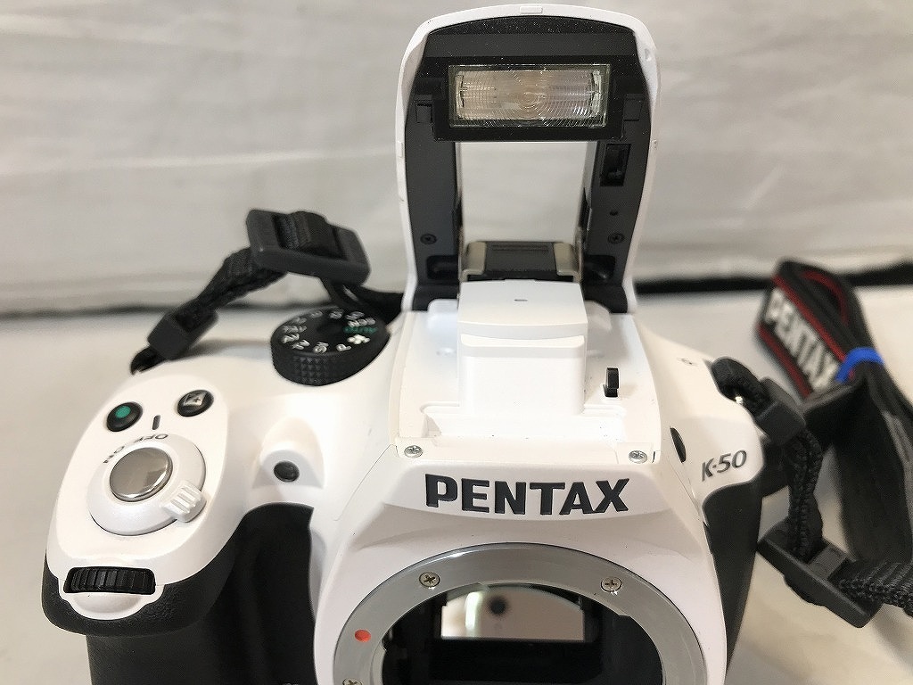 ペンタックス PENTAX デジタル一眼レフカメラ ボディのみ ホワイト K-50_画像7