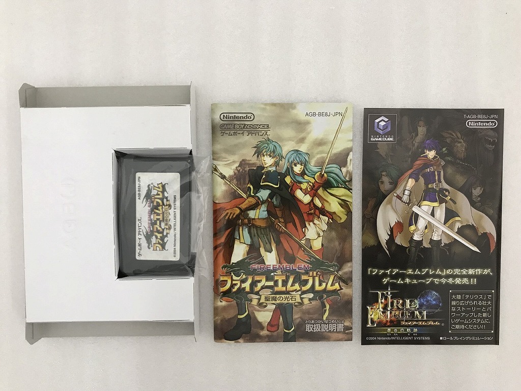 ニンテンドウ 任天堂 BAソフト ファイアーエムブレム 聖魔の光石 AGB-P-BE8J_画像5