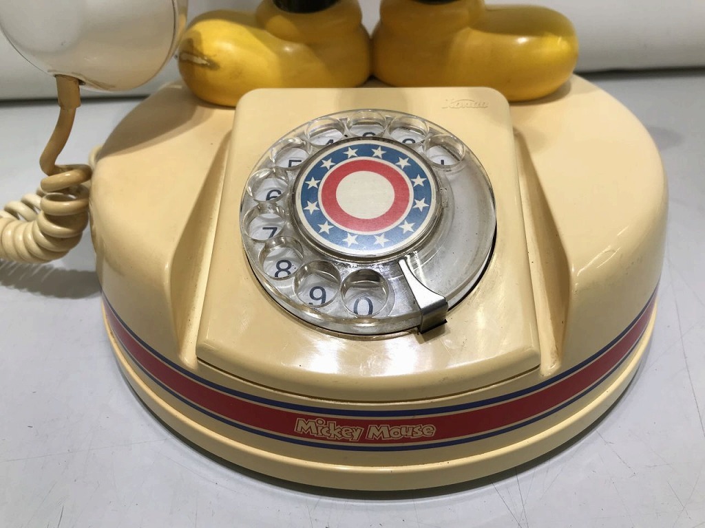  Junk Mickey Mouse telephone machine retro consumer electronics god rice field communication industry DK-641A2