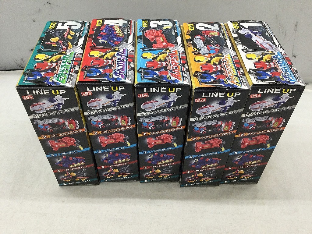 【1円スタート】BANDAI 全5種セット 「ミニプラ 快盗戦隊ルパンレンジャーVS警察戦隊パトレンジャー VSビークル合体シリーズEX」_画像6