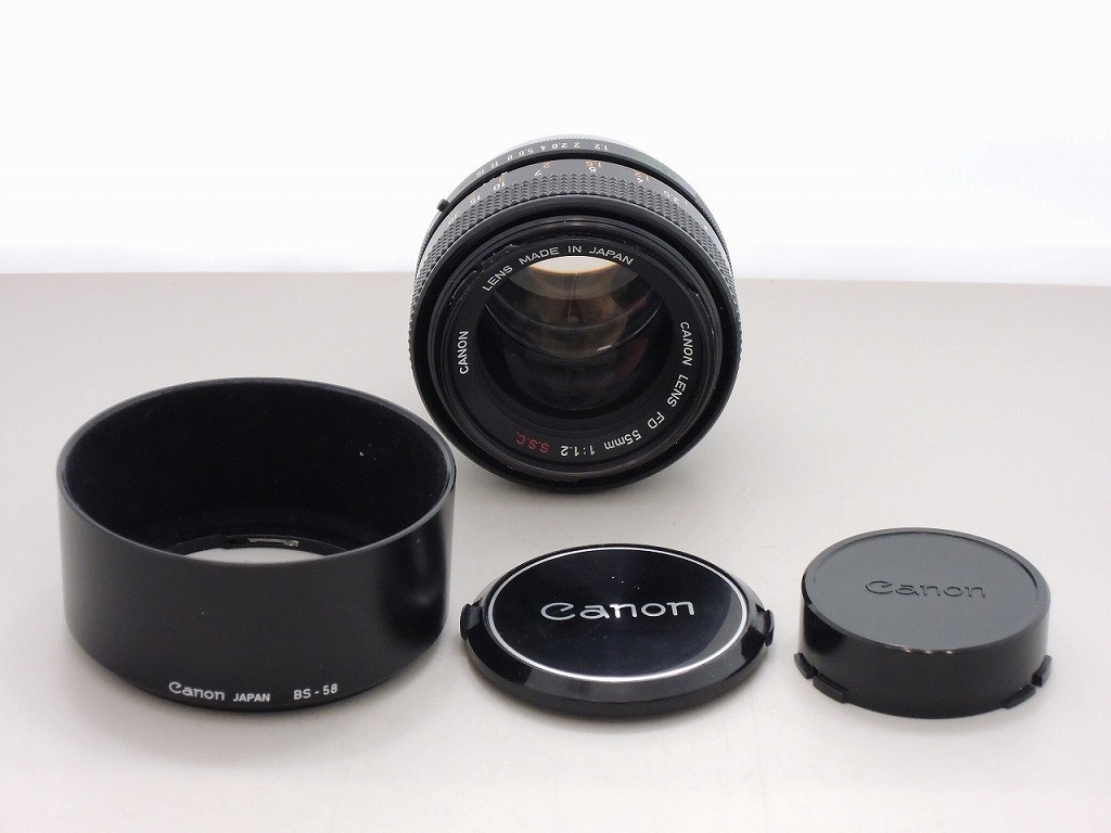 期間限定セール キヤノン Canon FDマウント レンズ FD 55mm f1.2 S.S.C._画像4