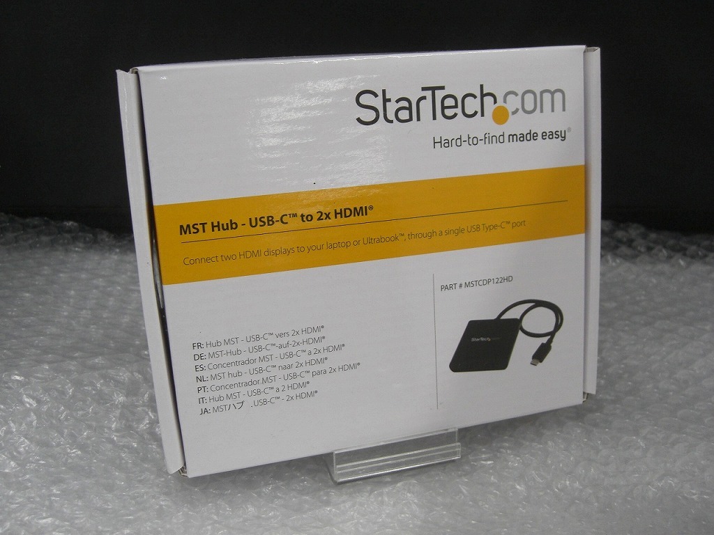期間限定セール 【未使用】 スターテック StarTech.com 【未使用品】 モニタアダプタ MSTCDP122HD_画像1