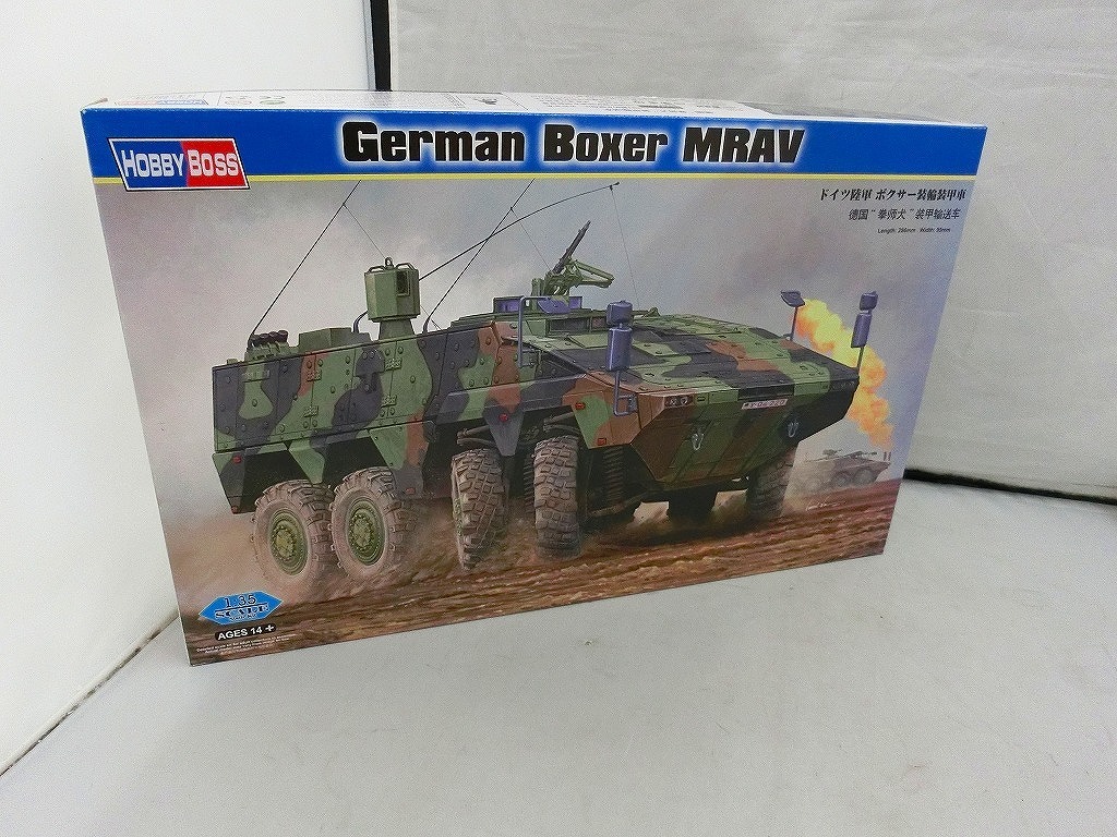  limited time sale [ unused ] hobby Boss HOBBY BOSS 1/35 Germany army Boxer equipment wheel equipment . car 82480