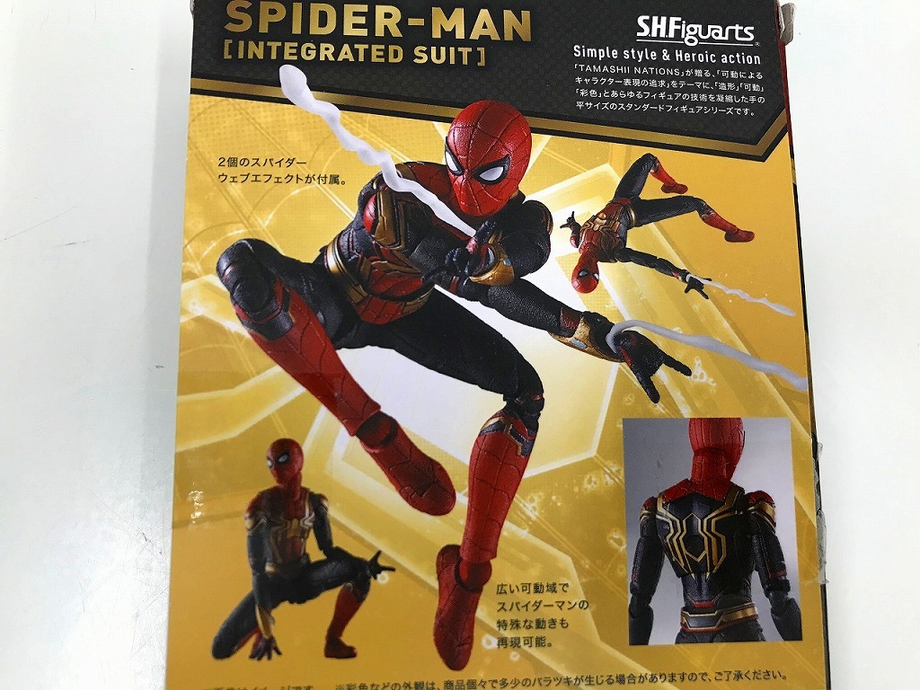 期間限定セール S.H.Figuarts SPIDER-MAN スパイダーマン [インテグレーテッドスーツ] 【スパイダーマン：ノー・ウェイ・ホーム】 2588051_画像4