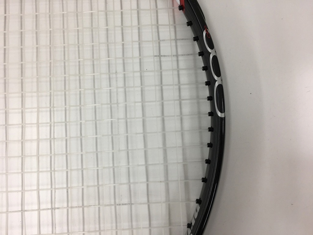 期間限定セール プリンス PRINCE 【並品】硬式テニスラケット ブラック レッド O3 CRONOS HYBRID_画像6