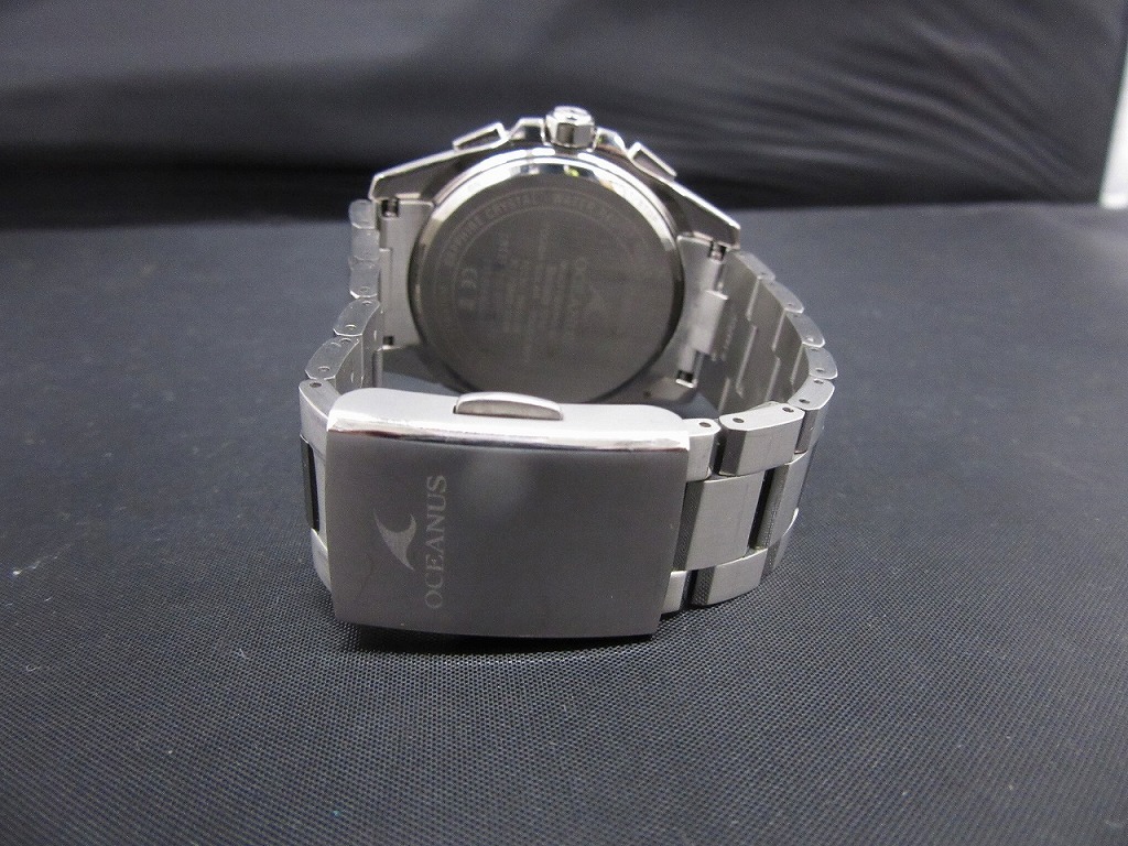 期間限定セール カシオオシアナス CASIO OCEANUS クラシックライン ソーラー腕時計 メンズ OCW-T3000_画像4