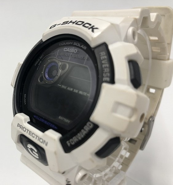 期間限定セール カシオ CASIO 腕時計 G-SHOCK クォーツ式 ホワイト系 文字盤/ブラック系 GW-8900A_画像3