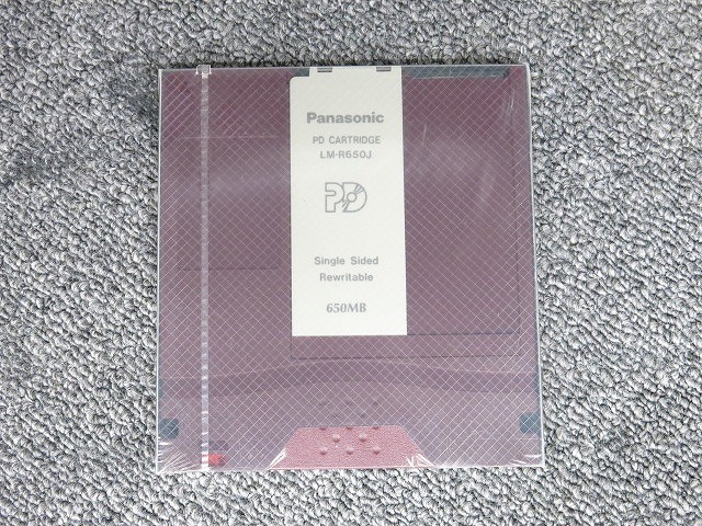 期間限定セール 【未使用】 パナソニック Panasonic 【未開封】PDカートリッジ 650MB LM-R650J_画像1