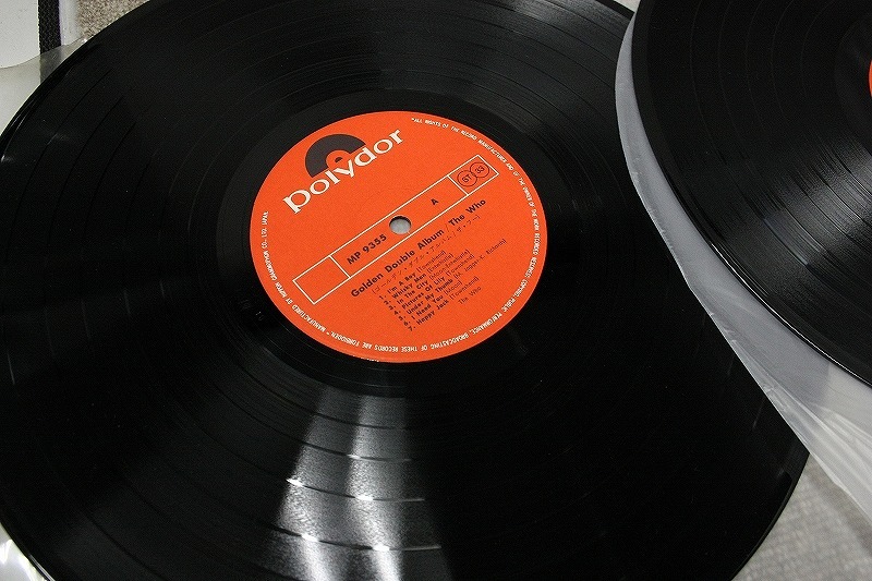 期間限定セール [THE WHO]レコード ■ゴールデン・ダブル・アルバム MP 9355/6_画像4
