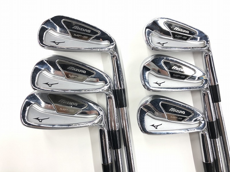 ミズノ MIZUNO MP-59 右用アイアン６本セット 5・6・7・8・9・P_画像3