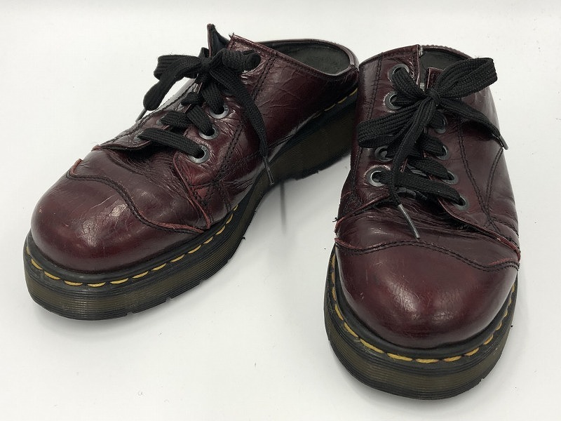 期間限定セール ドクターマーチン Dr.Martens ローカットブーツ ビンテージ 茶系_画像1