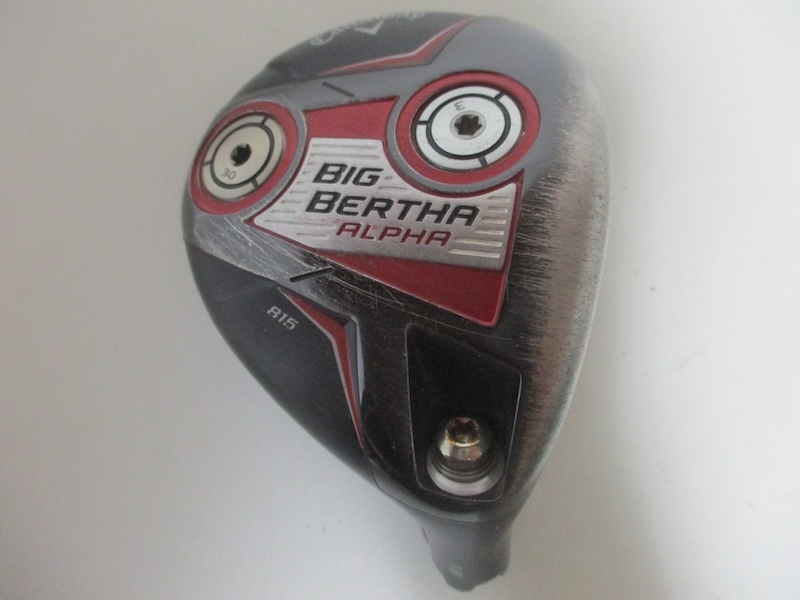 【キャロウェイ】ビッグバーサ アルファ BIG BERTHA ALPHA 815 18°／ヘッド単品_画像2