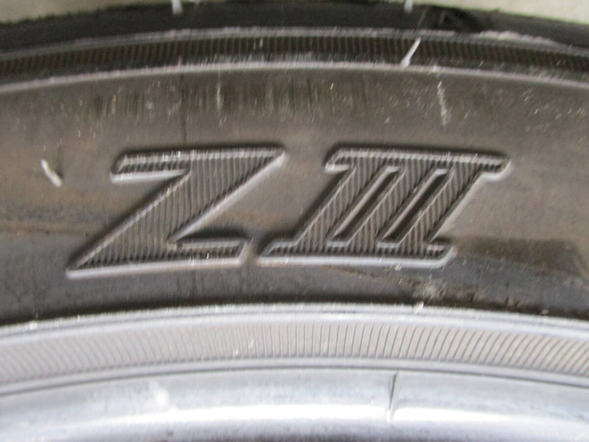 ダンロップ ＤＩＲＥＺＺＡ ＺⅢ 205/45Ｒ17 2022年製中古タイヤ4本セットの画像6