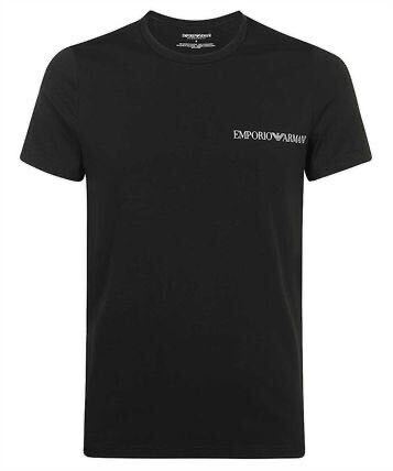 エンポリオアルマーニ 2枚組 Tシャツ インナーTシャツ アルマーニ Lサイズ EMPORIO ARMANI ベーシックモデル 黒2枚の画像3