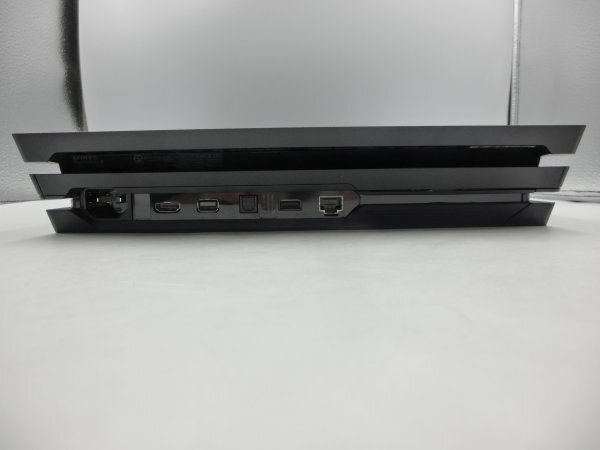 【中古現状品・通電確認済】 SONY CUH-7100B PS4 プレイステーション4 本体 1TB ジェットブラック 動作未確認 ジャンク 1FA3-T100-5MA693_画像3