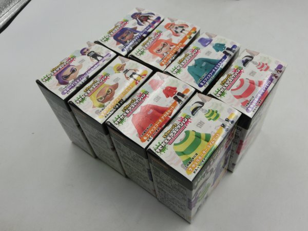 【中古現状品】バンダイ スプラトゥーン2 きせかえギアコレクション2 全8種 8箱入り HO1-T60-5MA687_画像1