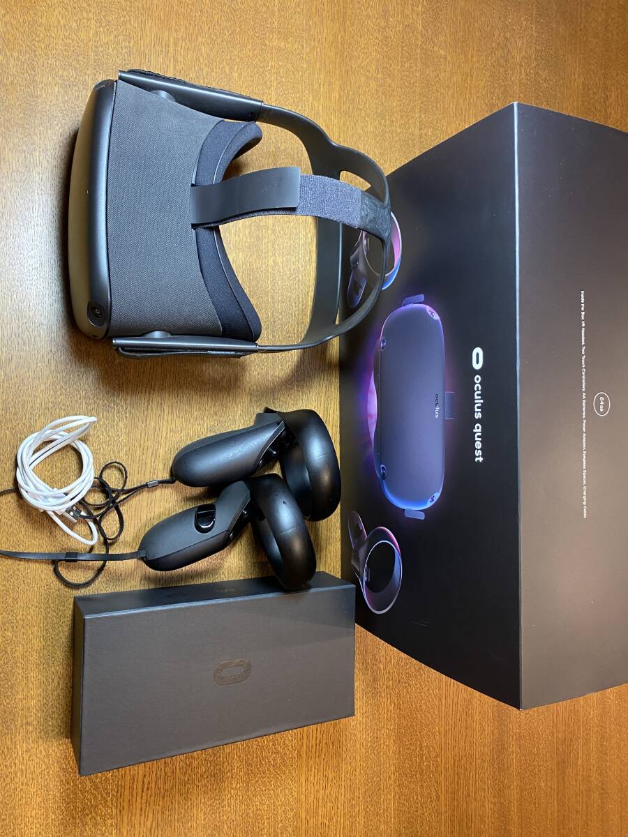 ☆　Oculus Quest (オキュラス クエスト) - 64GB VR ヘッドセット Metaquest 中古　☆_画像1