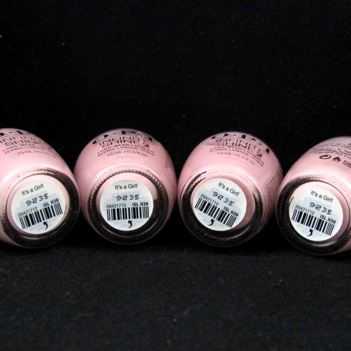 o-pi- I nails Rucker Infinite car n2 almost unused 4 point set together cosme CO lady's OPI